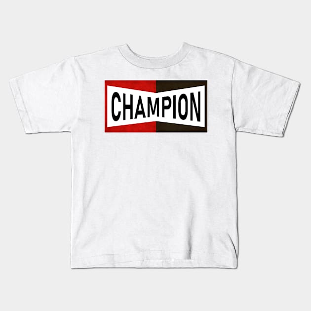 Champion Brad Pitt Kids T-Shirt by Wisnukenchana